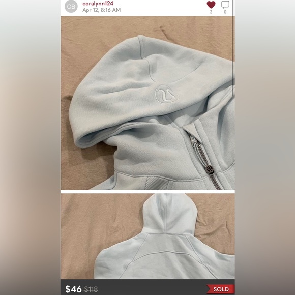 lululemon athletica Tops - 🚨 SCAMMER coralynn124 🚨 do not buy!